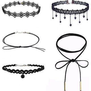 Set 5 vòng cổ choker nữ