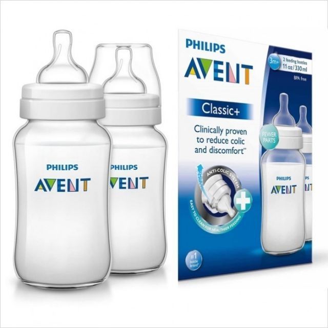 Bình sữa philips AVENT 125ml-260ml-330ml Classic