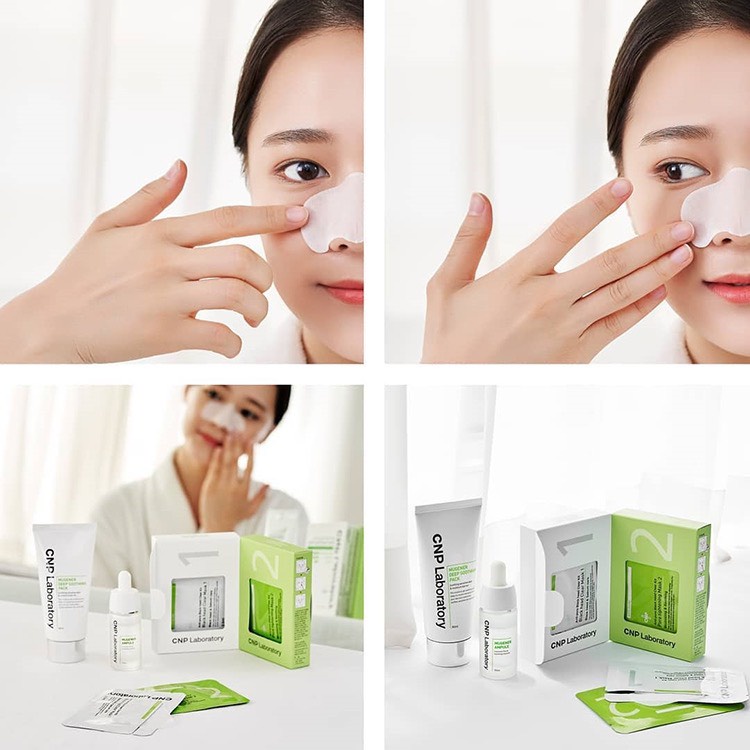 Kit Mặt nạ lột mụn đầu đen CNP LABORATORY Anti Pore Blackhead Clear