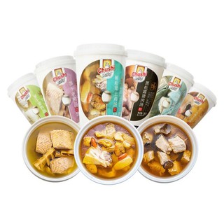 Canh Gà Hầm Nấm - Vịt Hầm Măng khô tự sôi