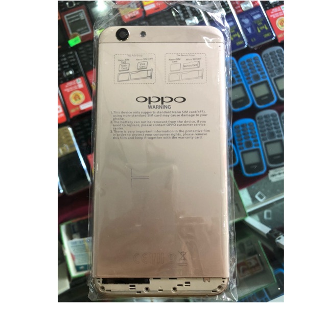 Vỏ điện thoại oppo F1s -A59 (vỏ +xương)