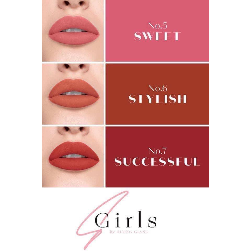 HÀNG CHÍNH HÃNG MỚI NHẤT - SON KEM SGIRL 2021 CHẤT NHUNG HỒ NGỌC HÀ | BigBuy360 - bigbuy360.vn