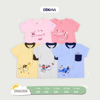 Áo cộc tay Dokma cho bé DMA306