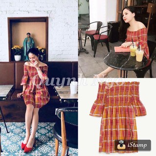 váy trễ vai Zara
