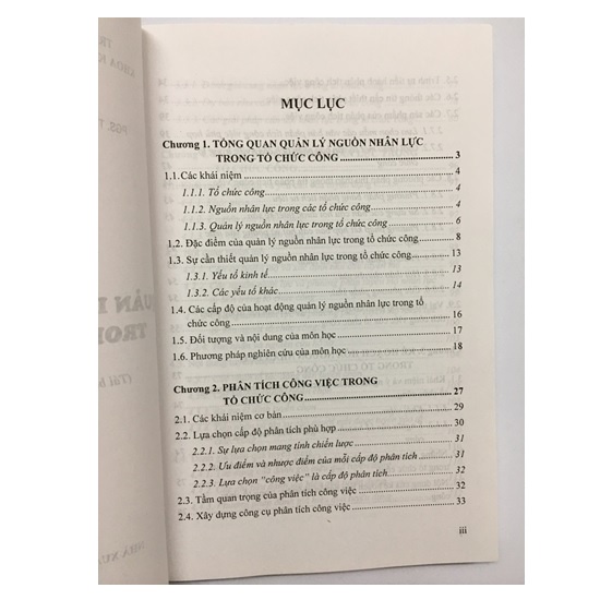 Sách - Giáo trình quản lý nguồn nhân lực trong tổ chức công