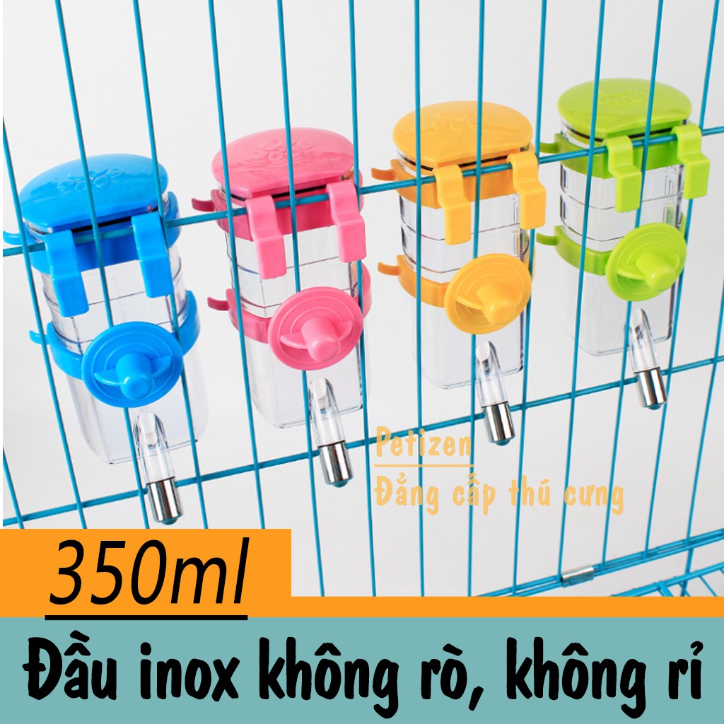 Bình nước cho Chó Mèo trong chuồng - Loại tốt nhất