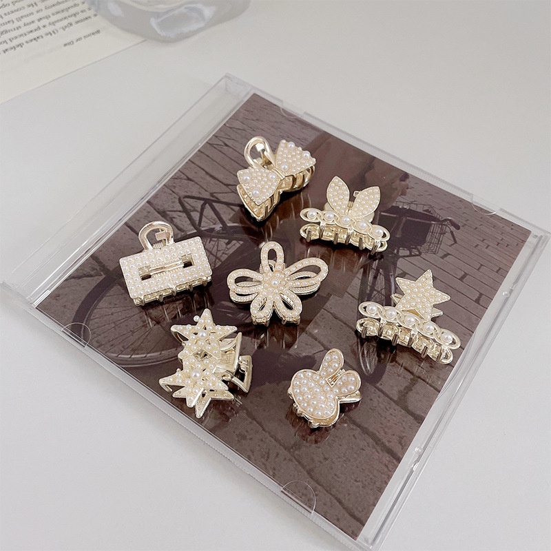 Kẹp Tóc Đính Ngọc Trai Xinh Xắn Cho Nữ