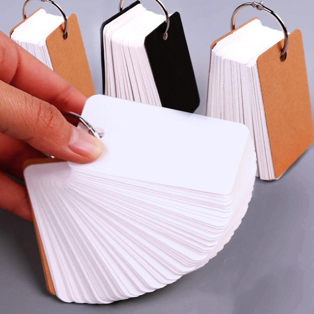 Sổ Ghi Chú Dạng Rời Mini Có Khóa Vòng In Chữ PEWANY