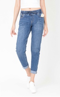 Quần jeans boy cạp chun