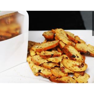 [GIẢM GIÁ SỐC] Bánh Biscotti giảm cân 500g, Vị Vani từ bột nguyên cám và các loại hạt dinh dưỡng