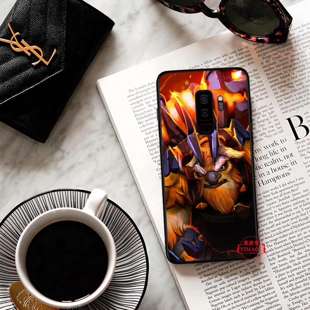 Ốp Điện Thoại Mềm Hình Shadow Fiend Dota 2 Cho Samsung S6 S7 Edge S8 S9 S10 Plus