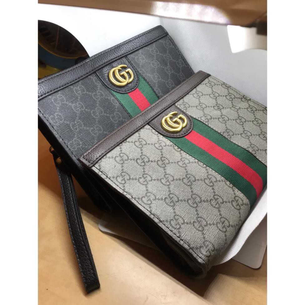 Clutcch Túi Cầm Tay, Bóp, Ví Da Cầm Tay Gucci, LV Siêu Đẹp Dáng To, da thật, khóa kéo chắc chắn Cho Cả nam Và nữ | BigBuy360 - bigbuy360.vn
