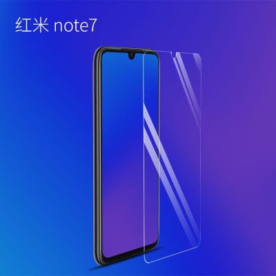 Miếng dán mặt kính cường lực trong suốt cho xiaomi redmi note 7 tặng keo chống hở mép