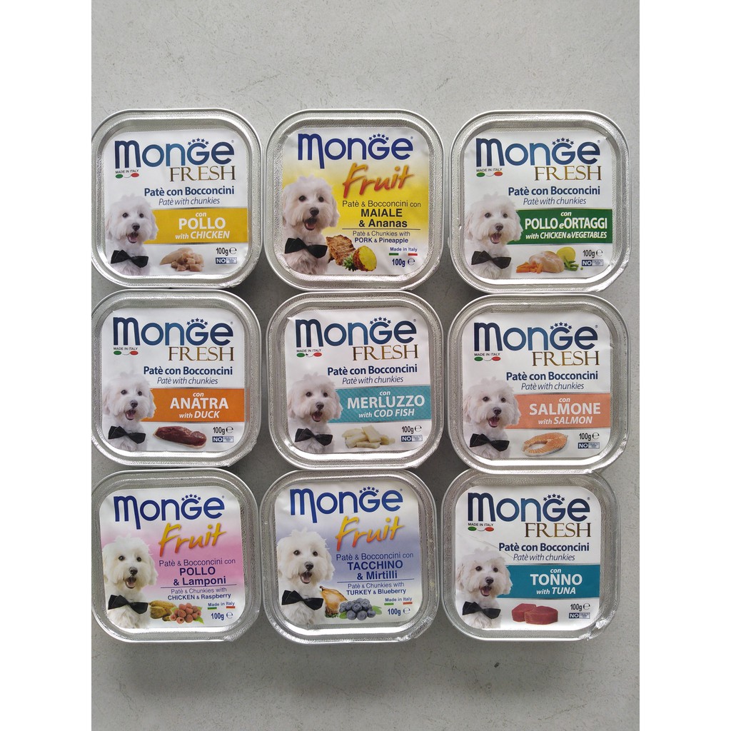 Pate Monge Chó 100g