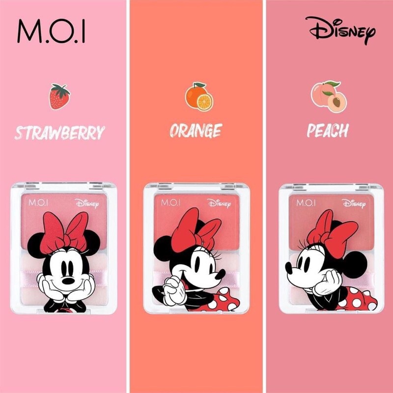 PHẤN MÁ GLOW CHEEKS MICKEY MAGIC MOI COSMETICS HỒ NGỌC HÀ