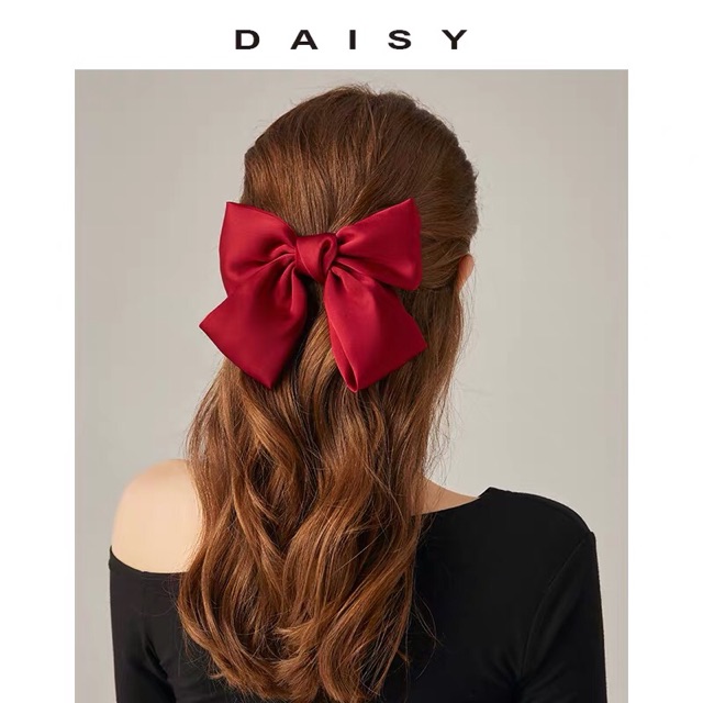 Kẹp tóc nơ nhiều màu phong cách lolita