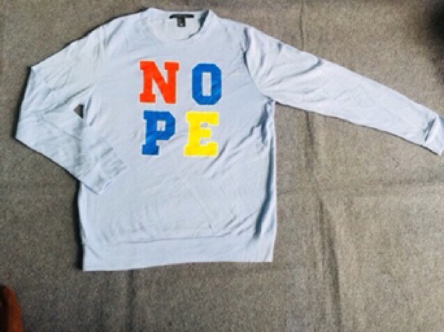 Áo nỉ chui đầu nam hiệu Forever21