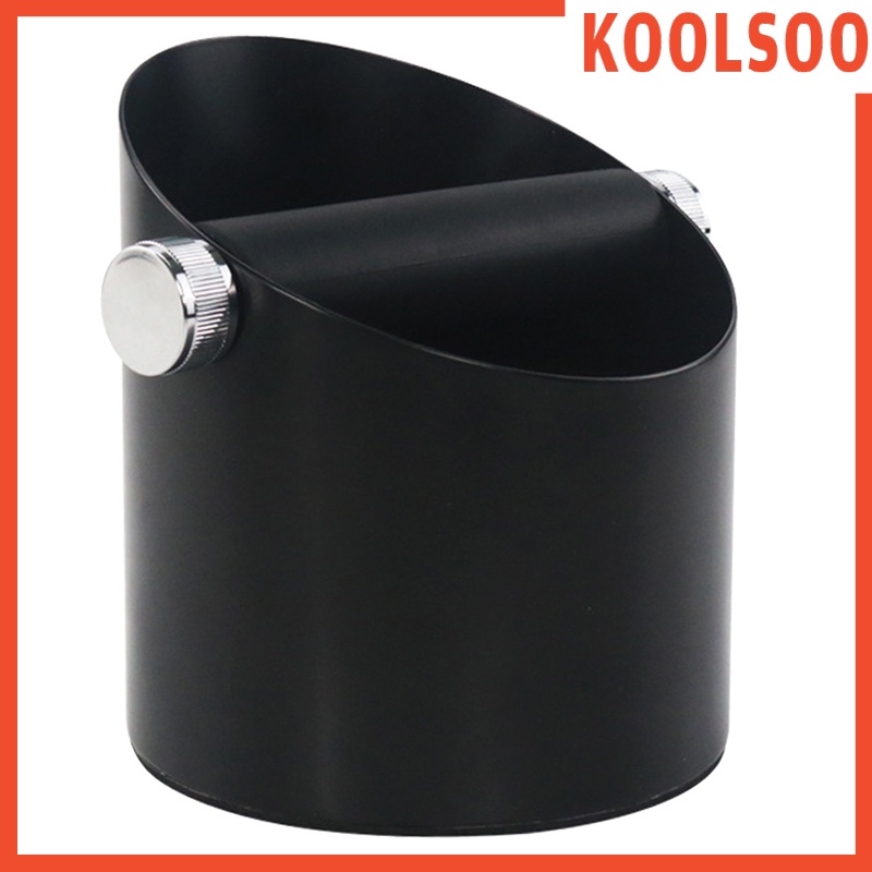 [KOOLSOO] Coffee Knock Box Grinds Waste Bucket for Coffee Maker Non-Slip for Home