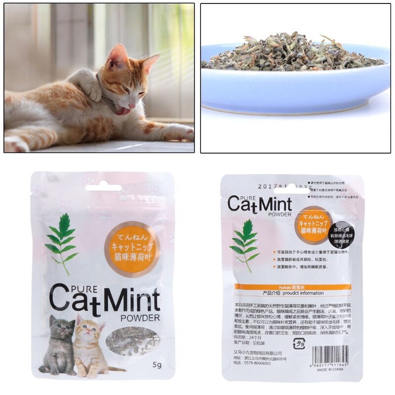 Cỏ Bạc Hà CatMint Cho Mèo Gói 5g