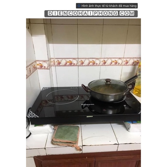 Bếp từ đôi Kangaroo KG498N