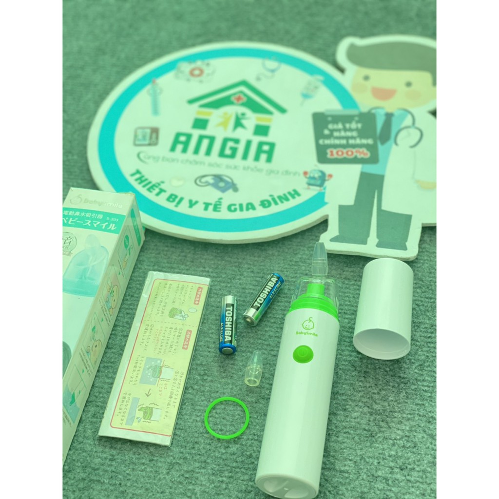 MÁY HÚT MŨI ĐIỆN TỬ CẦM TAY BABY SMILE S-303