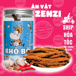 Khô bò que 250g zenzi đồ ăn vặt sài gòn