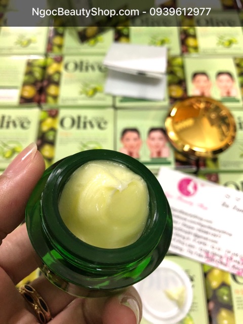 Kem hỗ trợ xóa nám dưỡng trắng da olive 20gr hàn quốc hiệu quả sau 7 ngày sử dụng