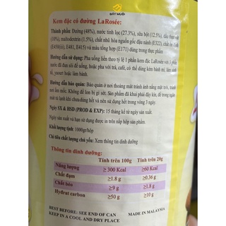 Sữa Đặc La Rosée 500g/1kg