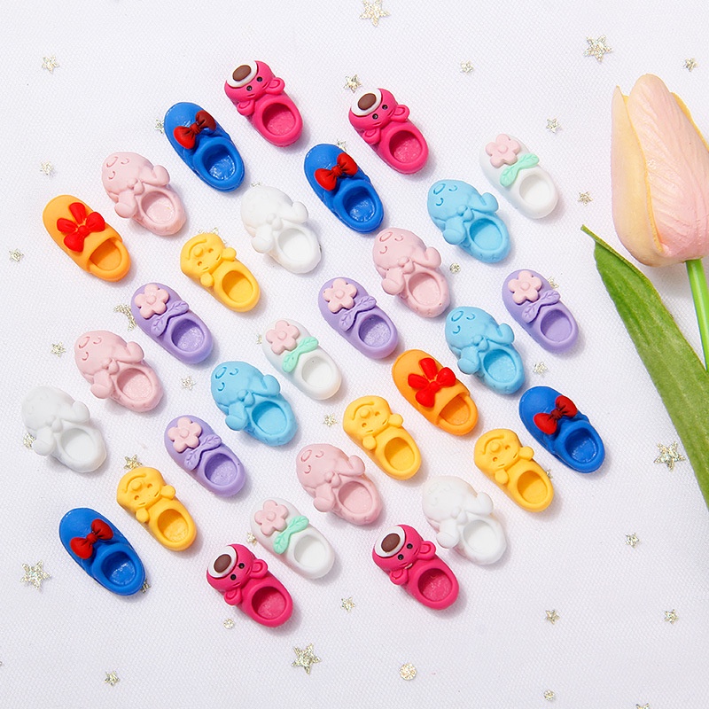 Charm dép Crocs xinh xắn cho các bạn trang trí kẹp tóc, vỏ ốp điện thoại, kẹp tóc,...