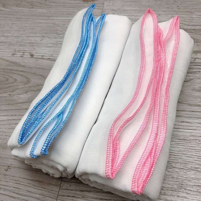 Khăn sữa 4 lớp vải xô xuất Nhật kích thước 30x30cm an toàn cho bé
