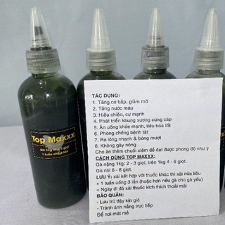 topmaxx ( chai 100ml ) thuốc nuôi cao cấp cho gà đá
