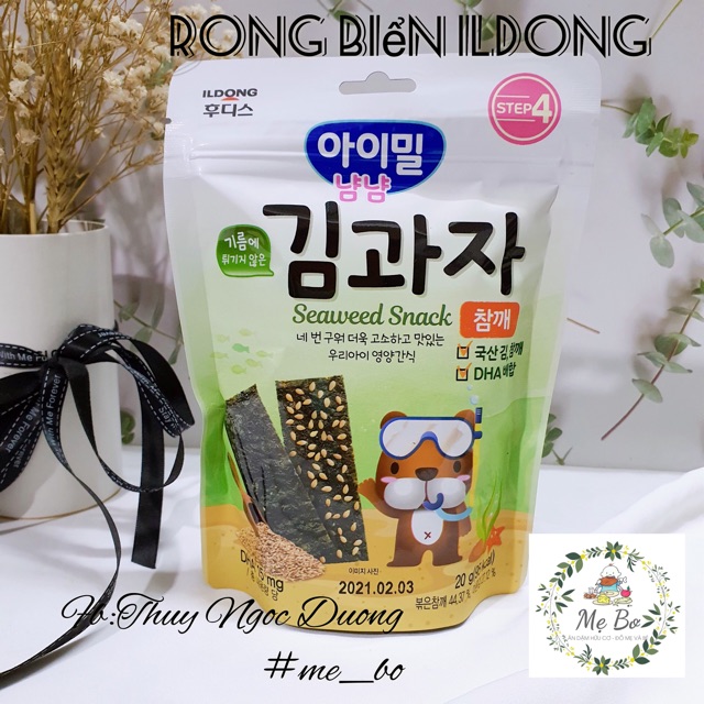  [ILDONG] RONG BIỂN TÁCH MUỐI ĂN LIỀN ILDONG/ Maro