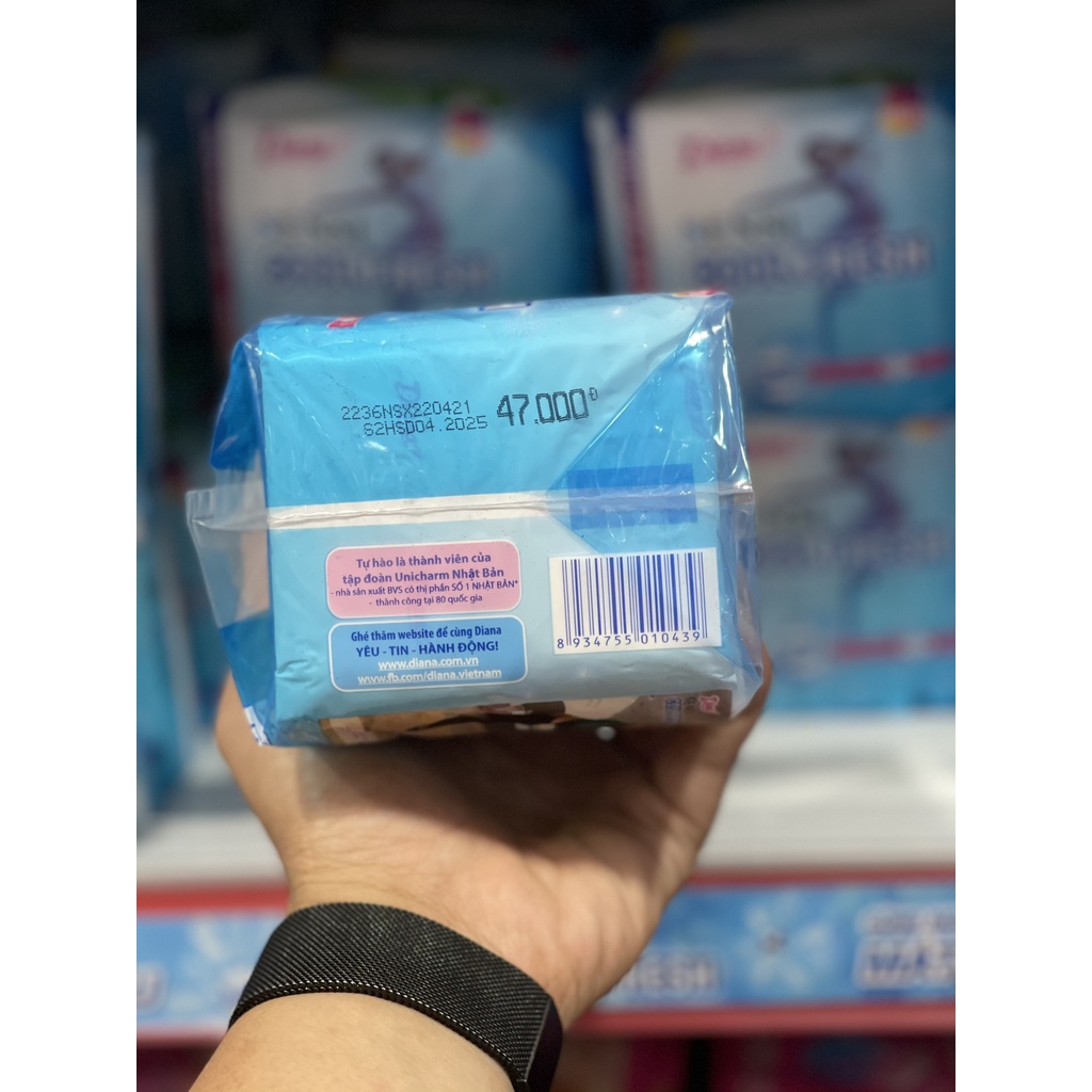 Combo 3 Gói Diana SENSI cool Fresh