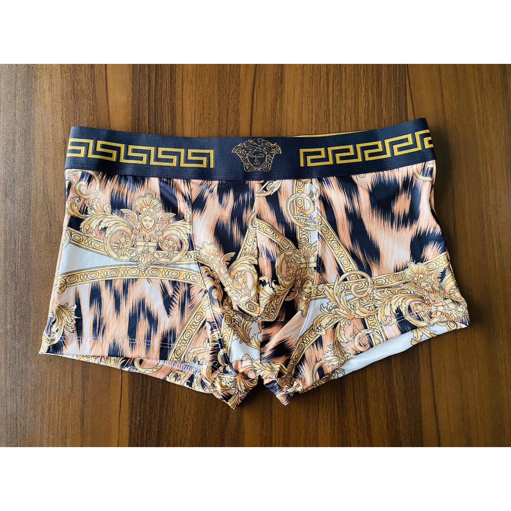 [free ship 50k + che tên đơn hàng] QUẦN LÓT BOXER NAM THUN LẠNH HOA VĂN CAO CẤP (HÌNH THẬT)