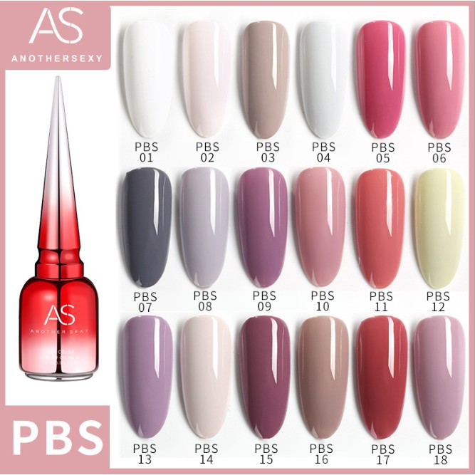 Sơn gel AS red - hoa anh đào mã PBS