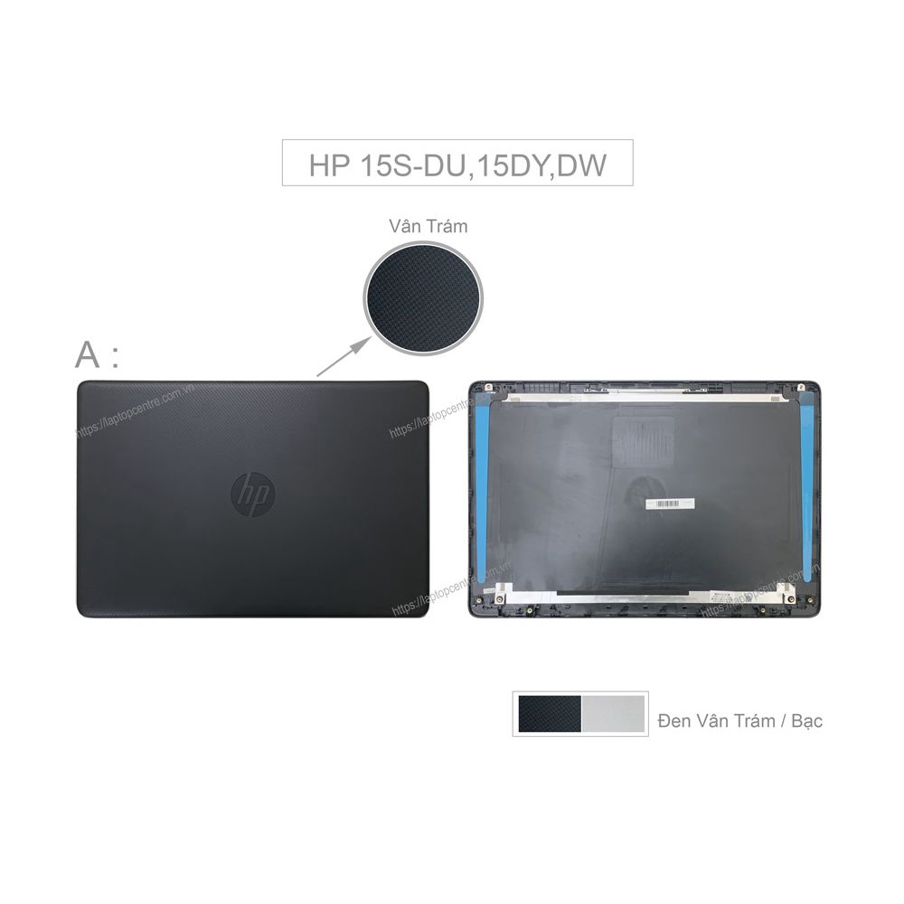 Thay vỏ laptop HP 15S-DU 15S-DW
