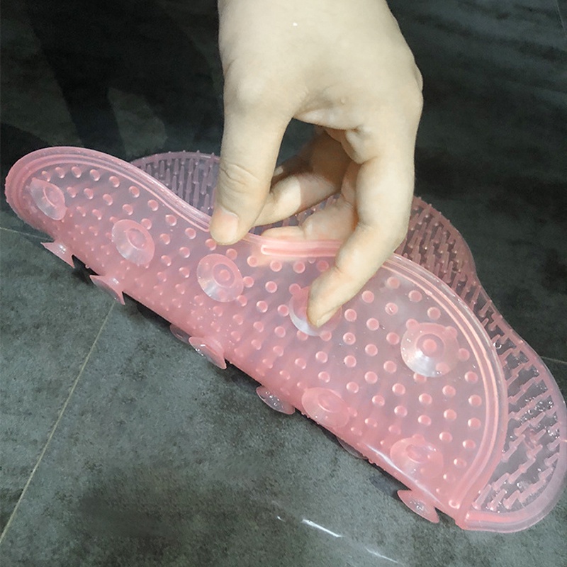 Tấm Silicon chà lưng massage lưng, massage chân