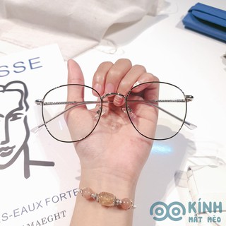 𝗚𝗼̣𝗻𝗴 𝗸𝗶́𝗻𝗵 𝘃𝗶𝗻𝘁𝗮𝗴𝗲 𝗴𝗼́𝗰 𝗰𝗮̣𝗻𝗵 nam nữ đều đeo được ( 𝙏𝘼̣̆𝙉𝙂 𝙆𝙀̀𝙈 tròng cận chống xước)