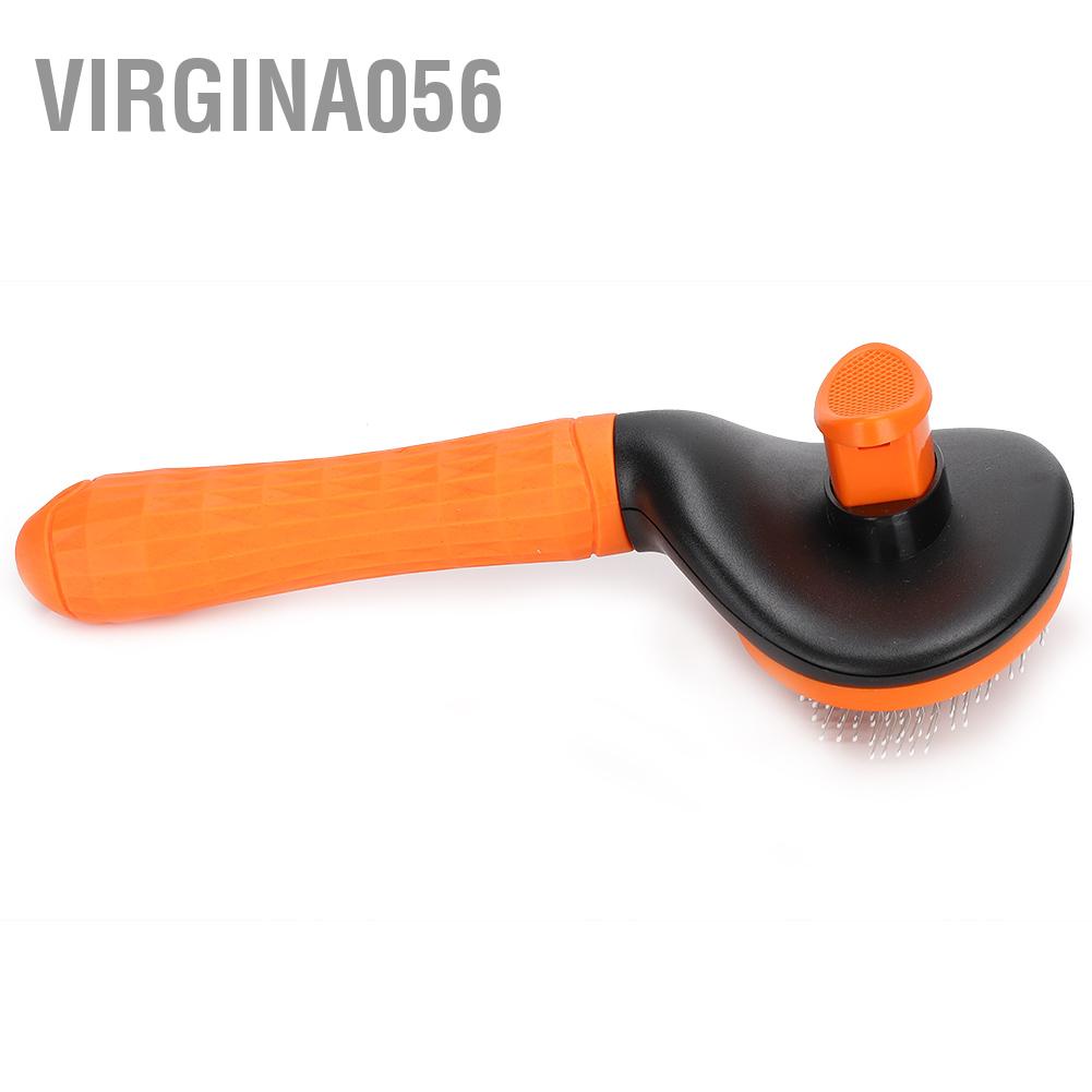 Có thể bán buôn Lược chải lông chó mèoLoại bỏ nút bấm nổi Xé ra toàn bộ mảnh thú cưng Mát xa lôngDụng cụ Virgina056 Hàng giao ngay