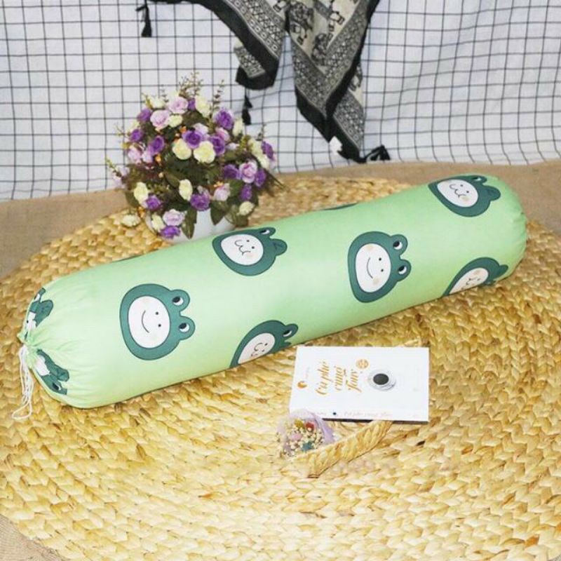 (Xả kho) Vỏ gối ôm Vịt Vàng loại to 30x100cm poly cotton chất đẹp - Chát chọn mẫu