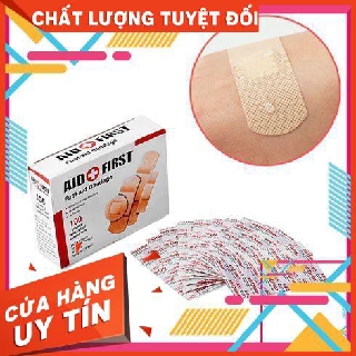 HỘP 100 MIẾNG BĂNG URGO AID FIRST