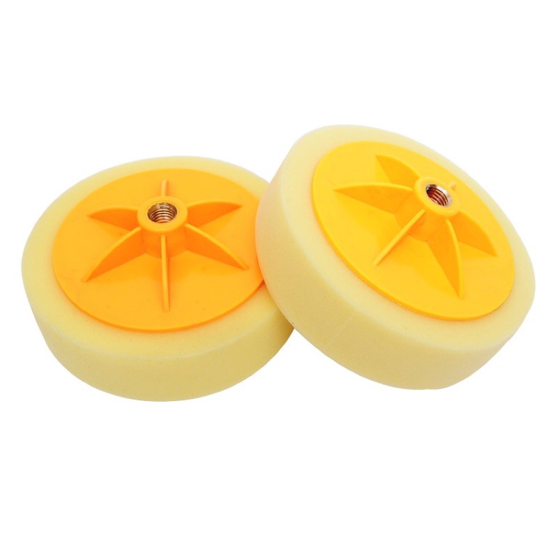 Phớt xốp đánh bóng ô tô loại dày 15cm kèm đinh dùng cho máy khoan gia đình