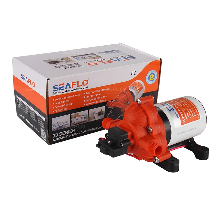 Bơm tăng áp, đẩy cao SEAFLO SFDP1-030-045-33 tiết kiệm điện cho các tòa nhà nhiều tầng bơm cao 41 m