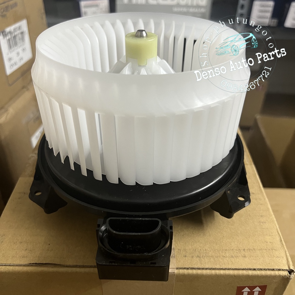 Mô tơ quạt dàn lạnh điều hòa Toyota Vios 2007, Yaris 2009.. hàng chính hãng Denso