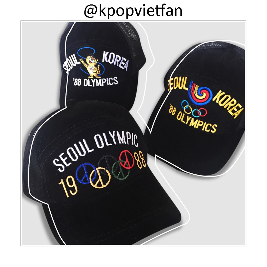 [Tổng hợp 3 mẫu] Mũ Seoul Olympic 88 GD