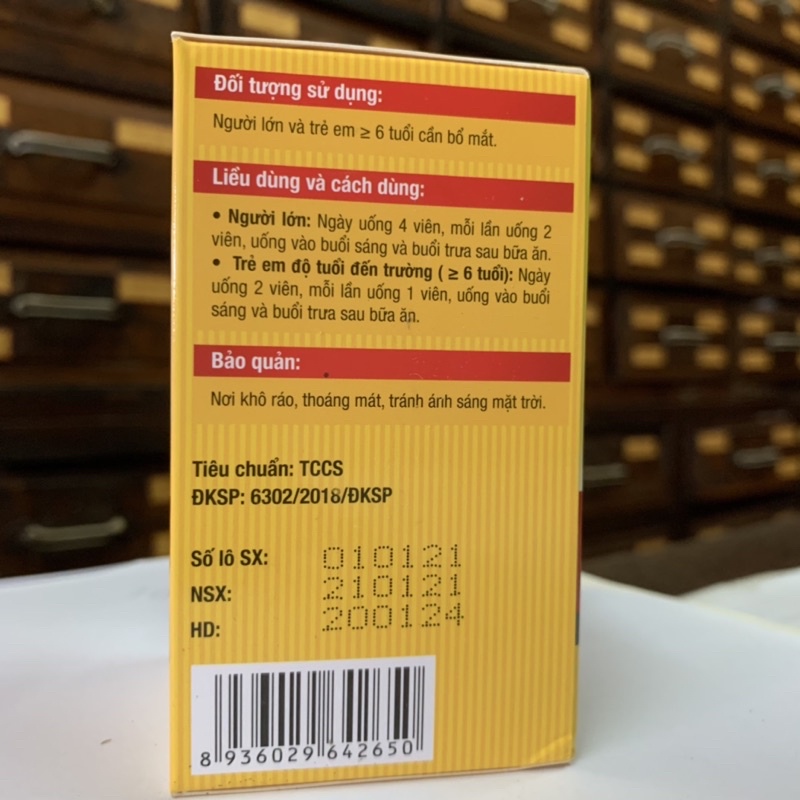 Dầu Gấc PV sáng mắt 100 viên