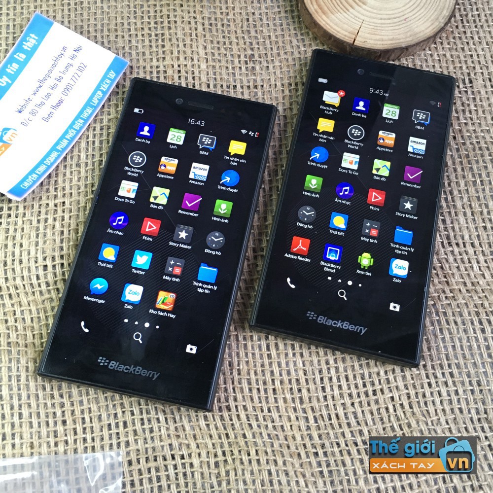 Điện Thoại Blackberry Leap z20 Chính Hãng Nguyên Bản, Bảo Hành 6 Tháng , Cài sẵn tiếng việt
