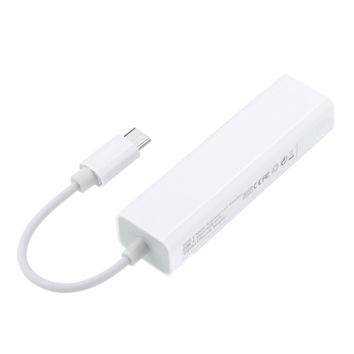 Cáp Chuyển Đổi Usb-C Usb 3.1 Type C Sang Usb Rj45 Ethernet Lan Cho Macbook Pc