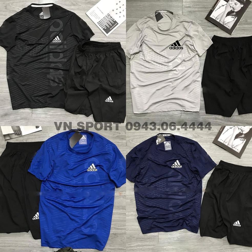 Bộ Quần Áo Thể Thao Nam Adidas 3D, Bộ Thể Thao Nam Adidas  ཾ