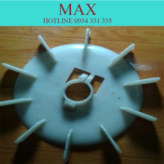 CÁNH QUẠT LÀM MÁT ĐỘNG CƠ 2.2 kW TRỤC 27 mm DẠNG SIẾT ỐC LOẠI NHỎ